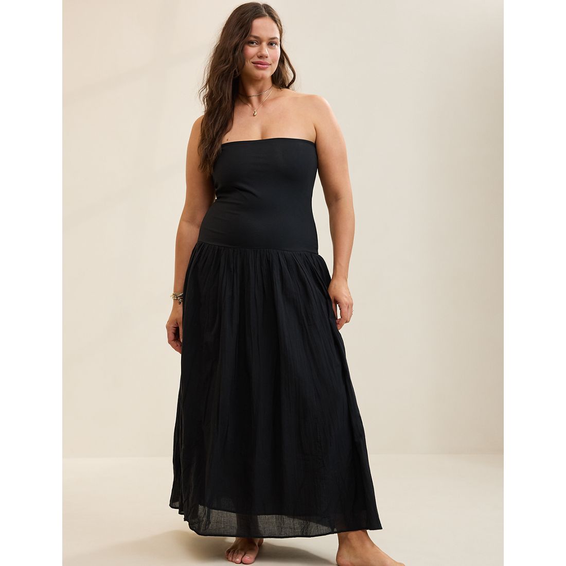 blue dress for baby girl Aerie Couture 845 Prom Dress - Black