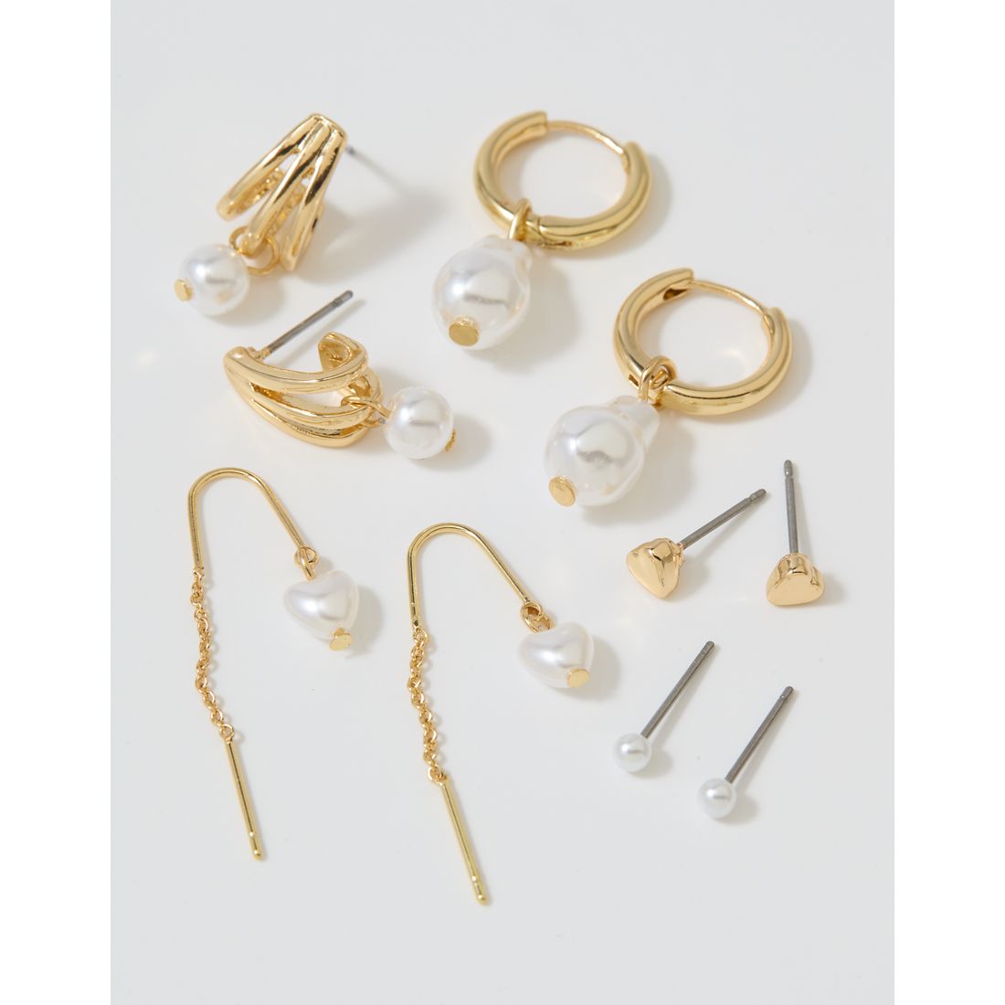 Aerie Pearl Earring 5-Pack