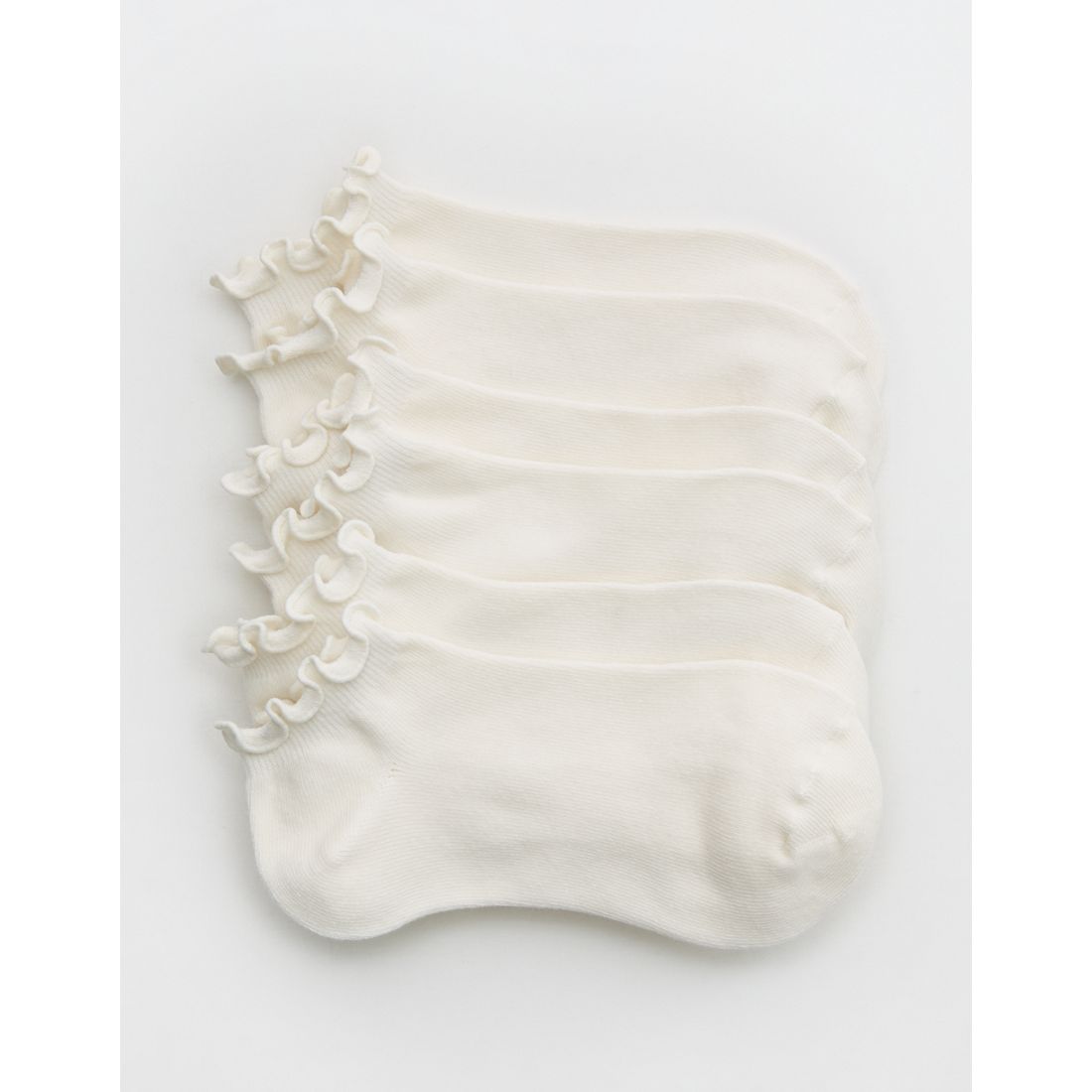 Aerie Ruffle Ankle Sock 3-Pack