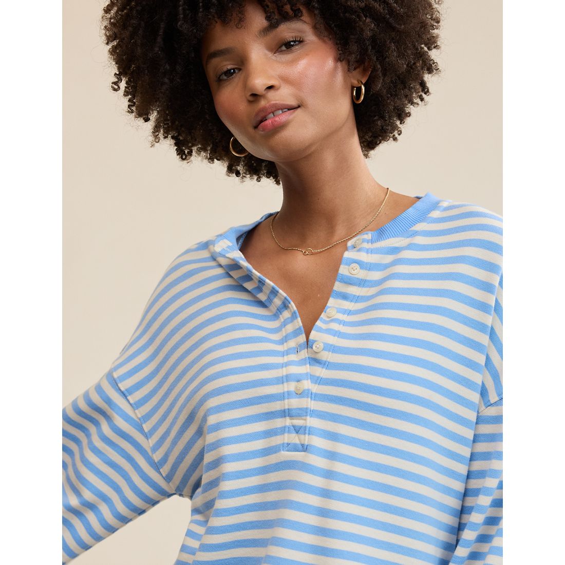 Aerie Alumni Henley Sweatshirt