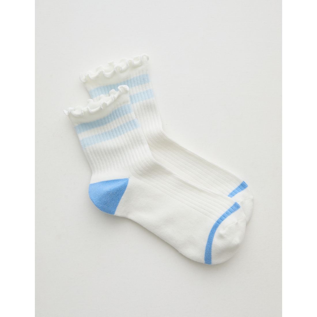 Aerie Ruffle Quarter Socks