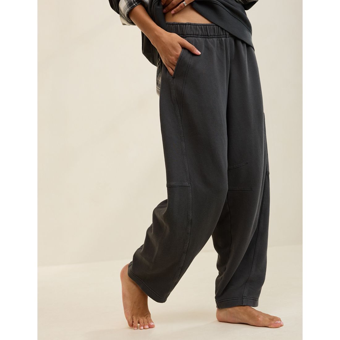 Aerie Oh Zip! Barrel Pant
