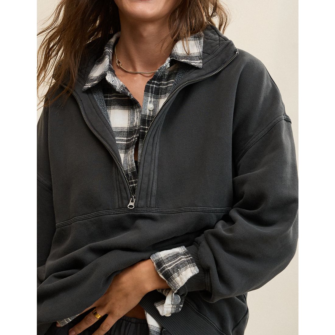Aerie Oh Zip! Sweatshirt