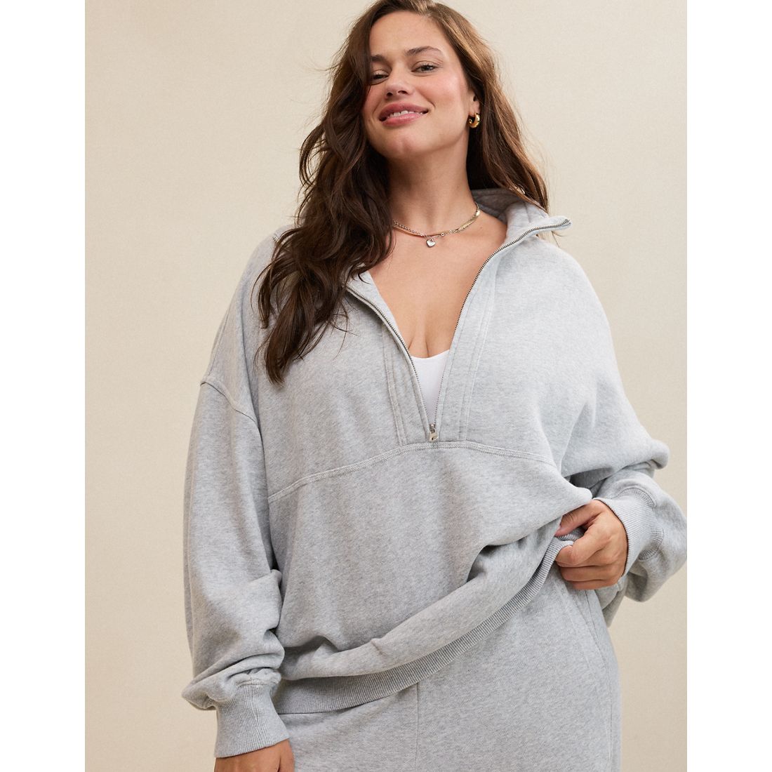 Aerie Oh Zip! Sweatshirt