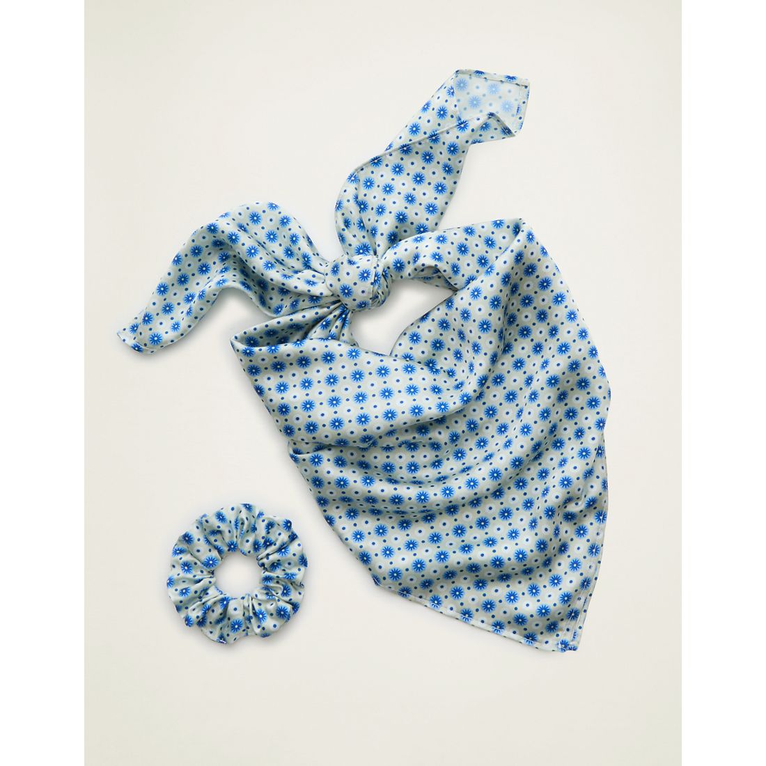 Aerie Satin Headscarf and Scrunchie