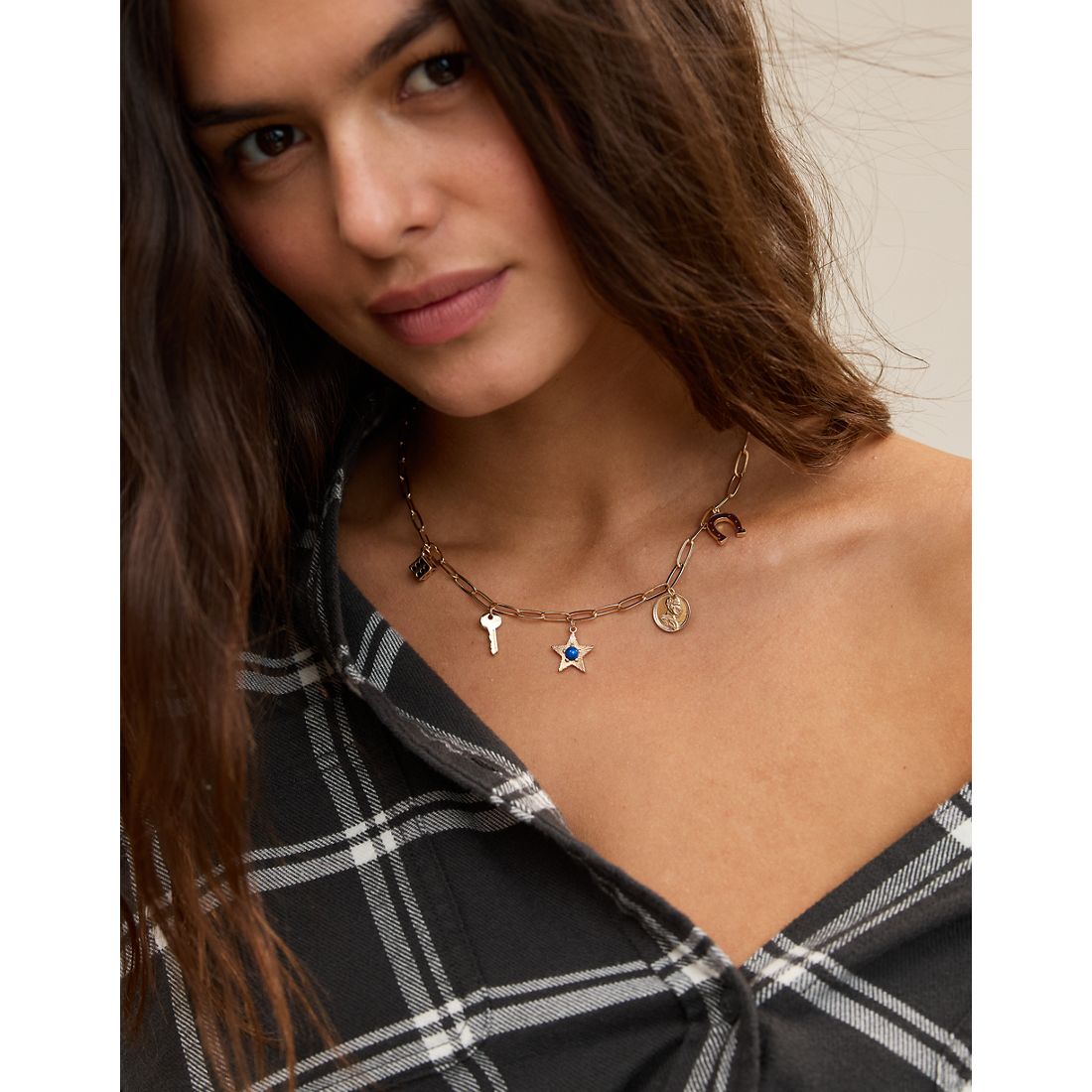 Aerie Lucky Charm Necklace