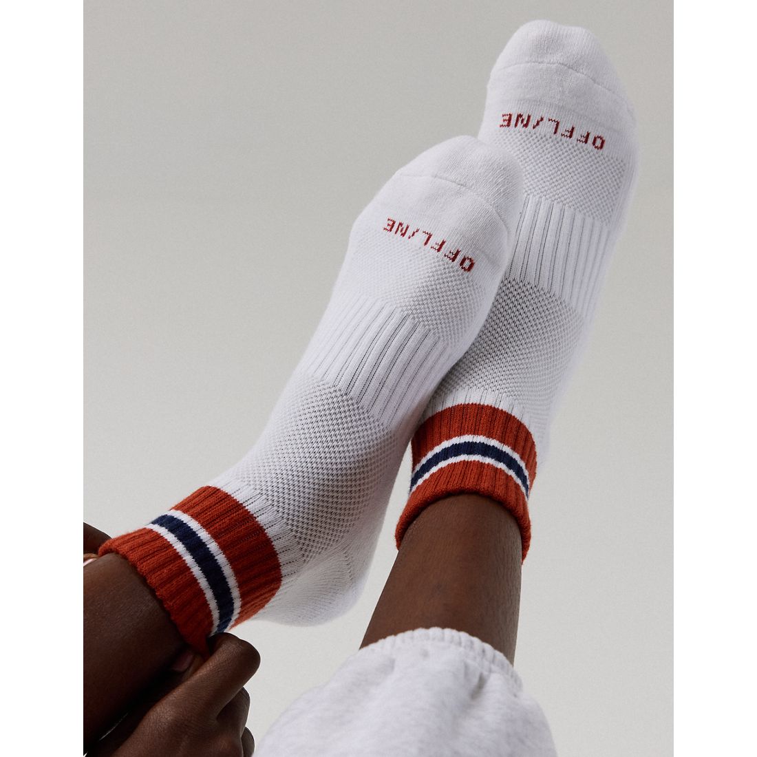 Offline Mesh Short Crew Sock