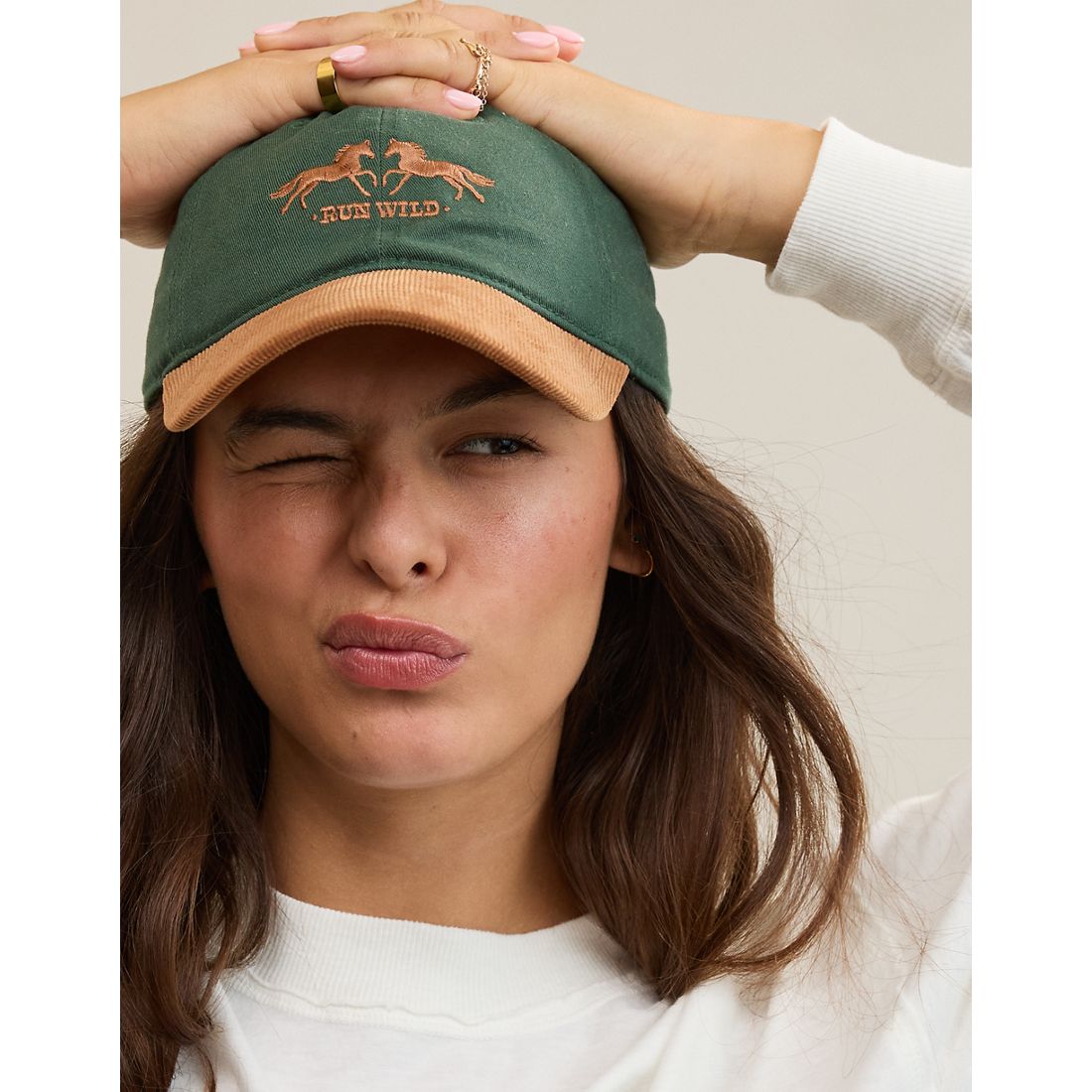 Aerie Corduroy Mix Baseball Hat