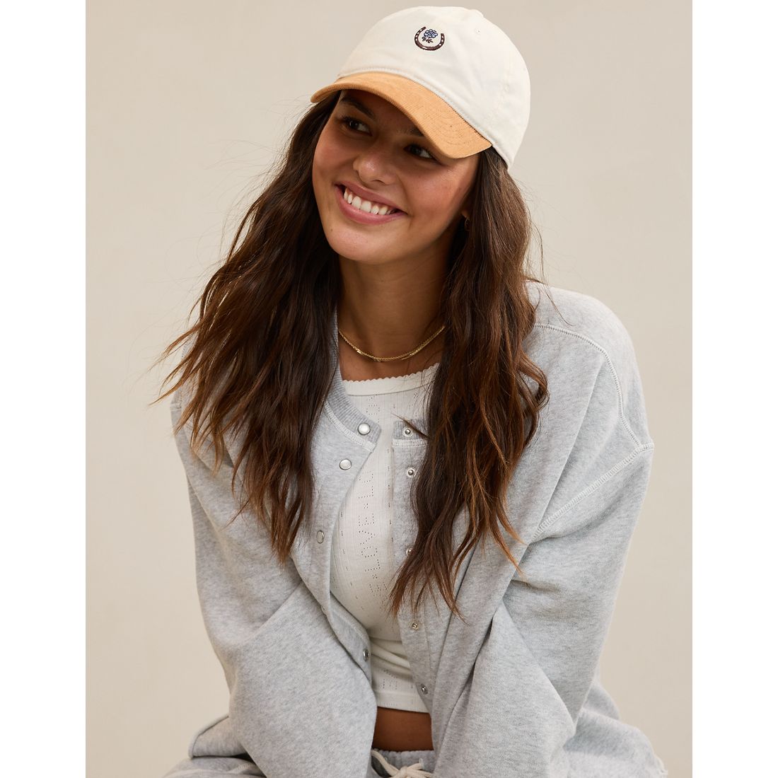 Aerie Corduroy Mix Baseball Hat