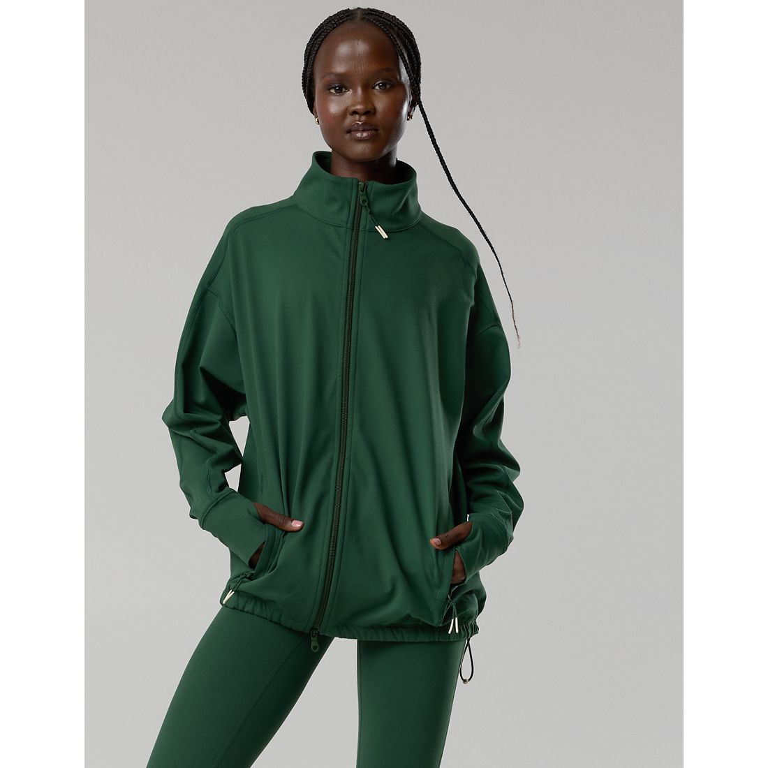 Offline The Hugger Oversized Full Zip Jacket
