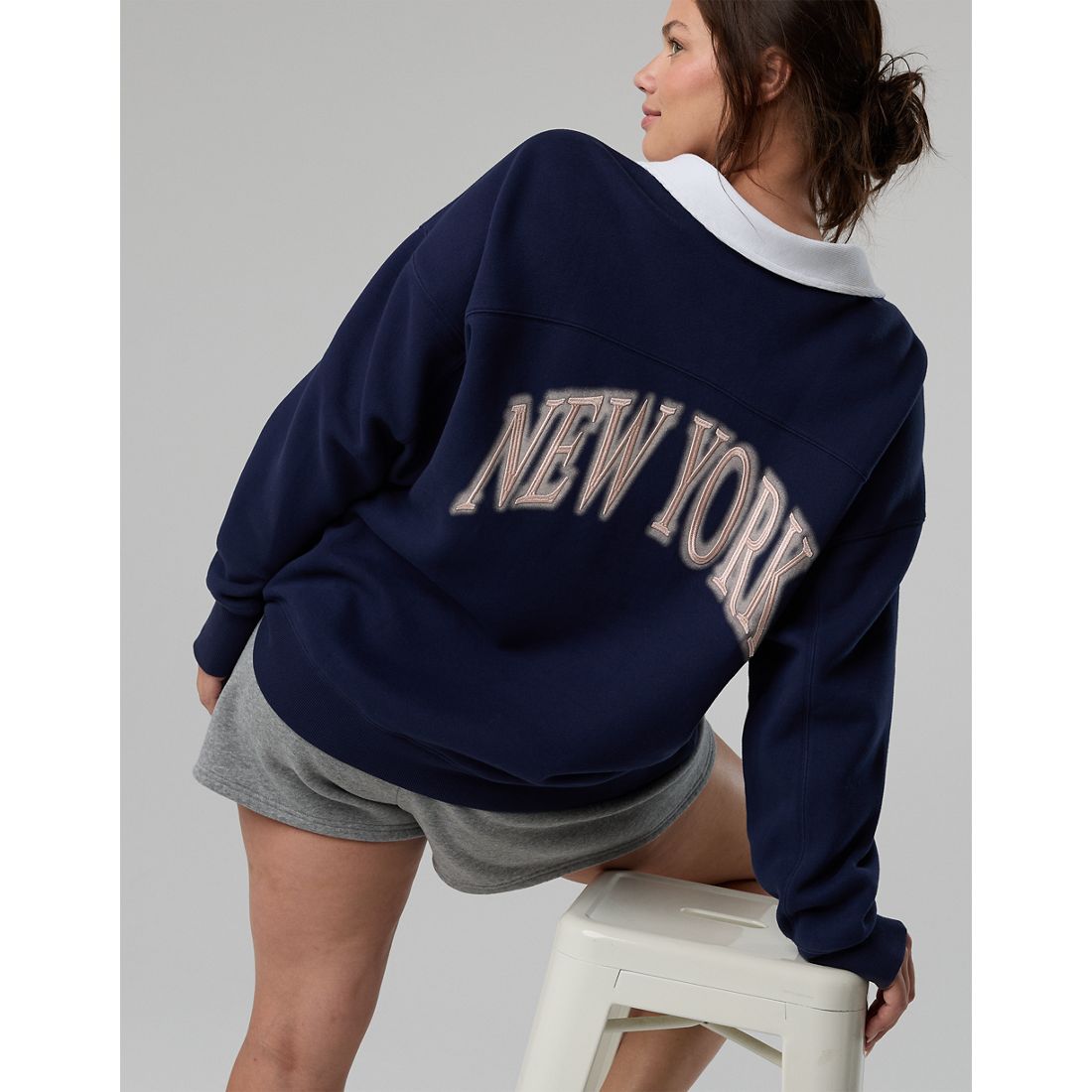 Offline Cloud Fleece Polo Sweatshirt