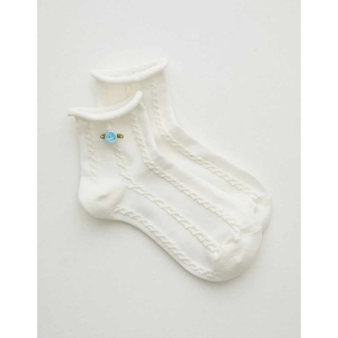 Aerie Rosette Quarter Socks