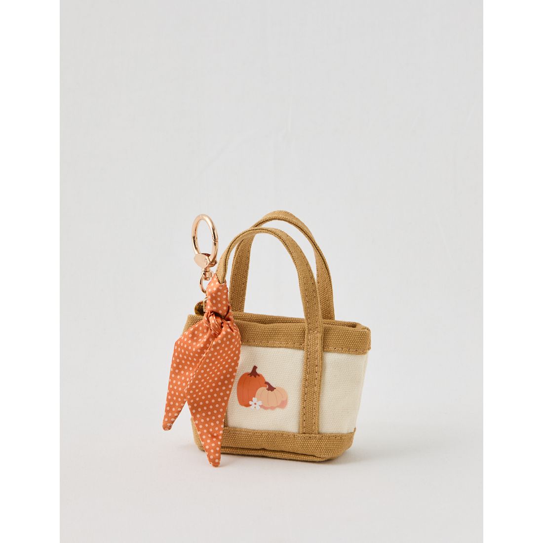 Aerie Darling Effect Pumpkin Bag Charm