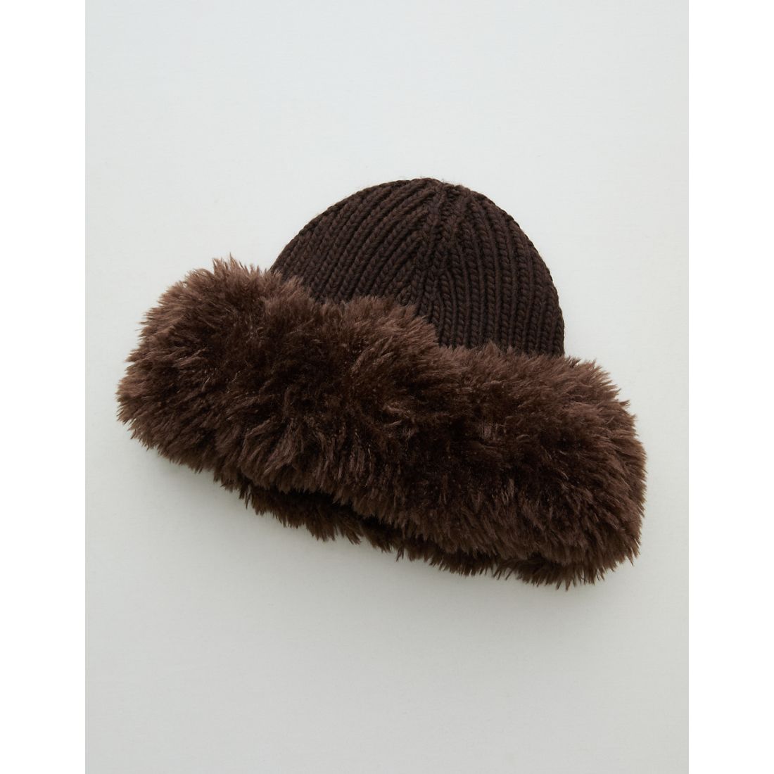 Aerie Fur Pillbox Hat