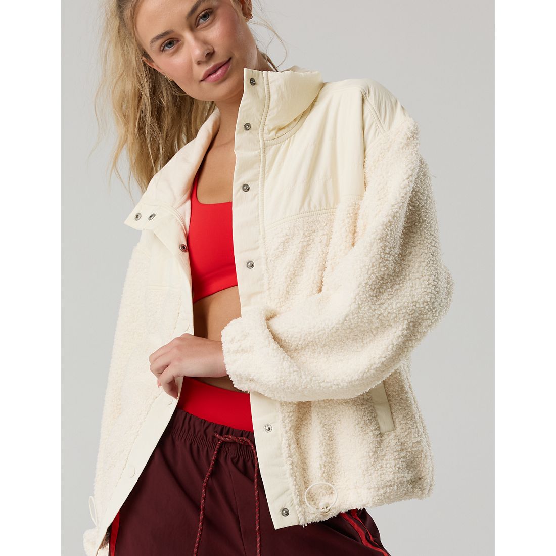 Offline Fluff Love Full Snap Jacket