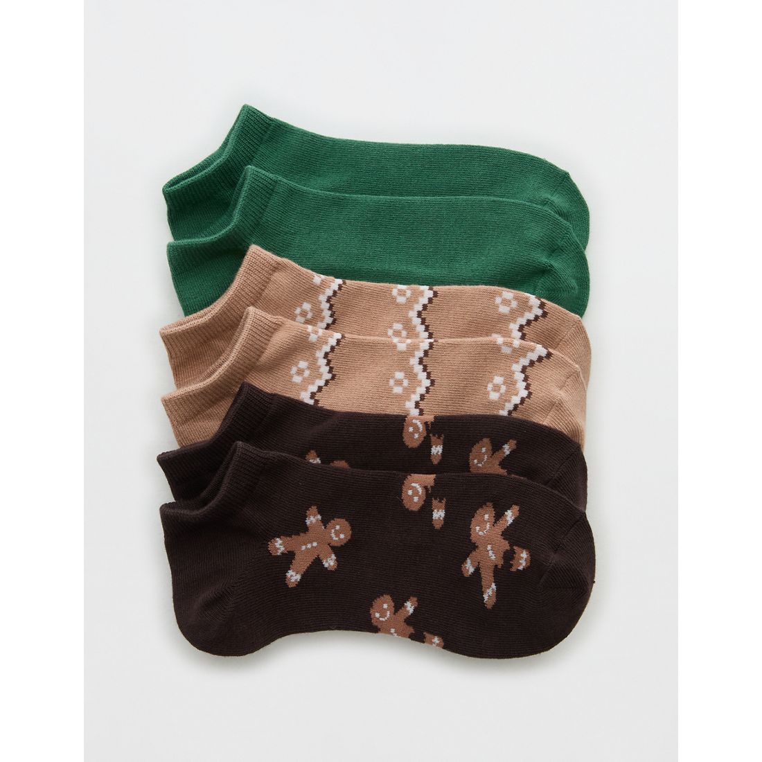 Aerie Ankle Sock 3-Pack