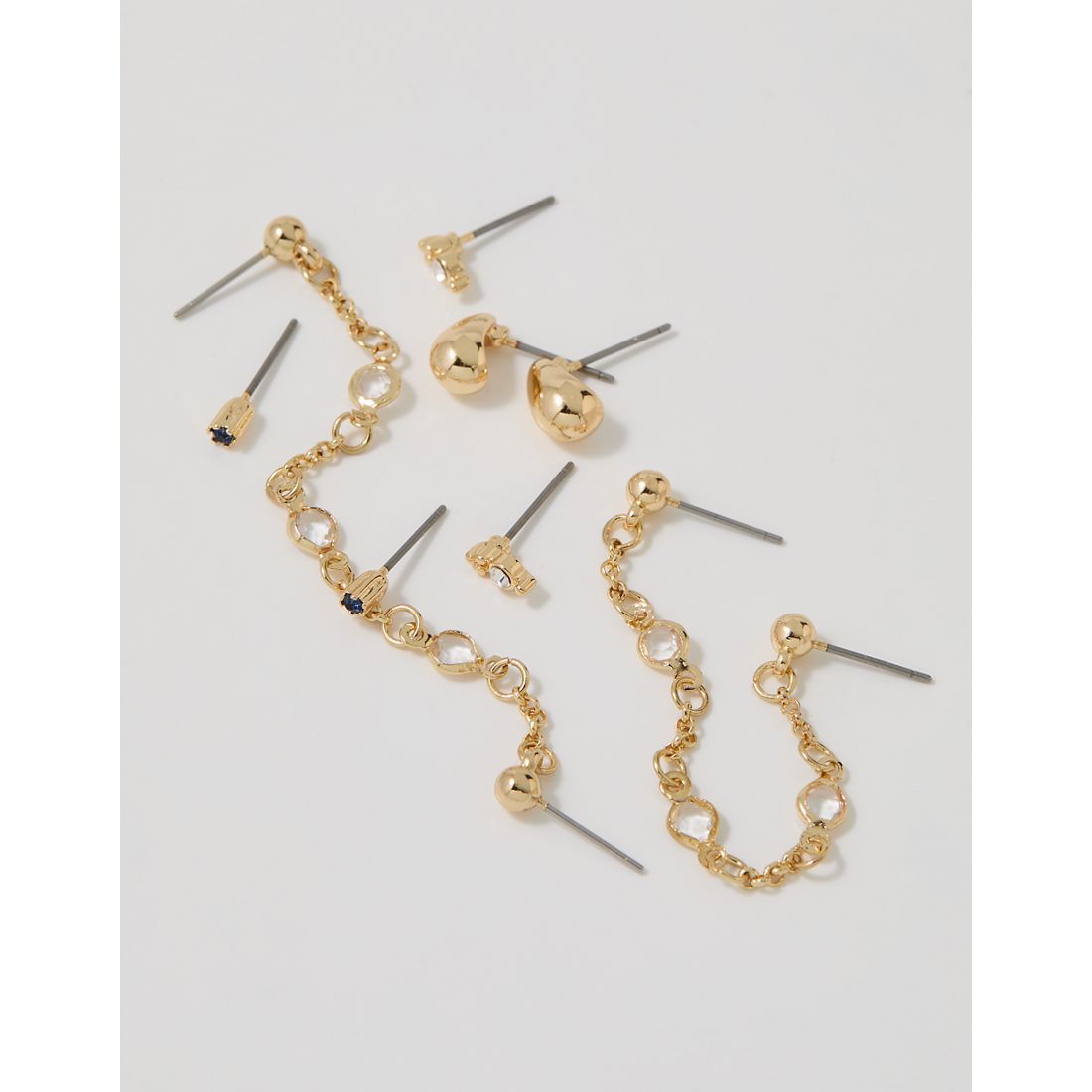 Aerie Crystal Earring 3-Pack