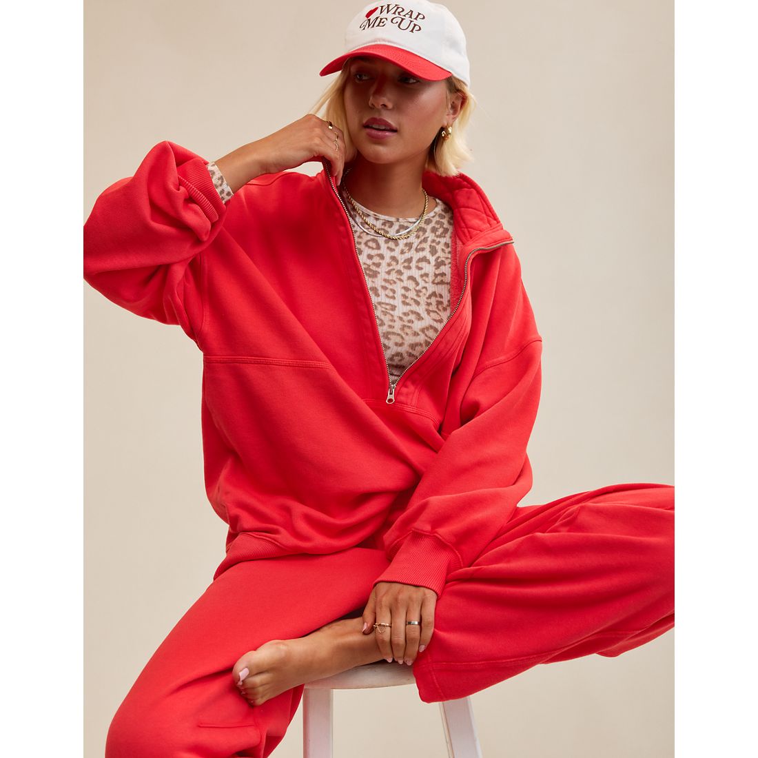 Aerie Oh Zip! Sweatshirt
