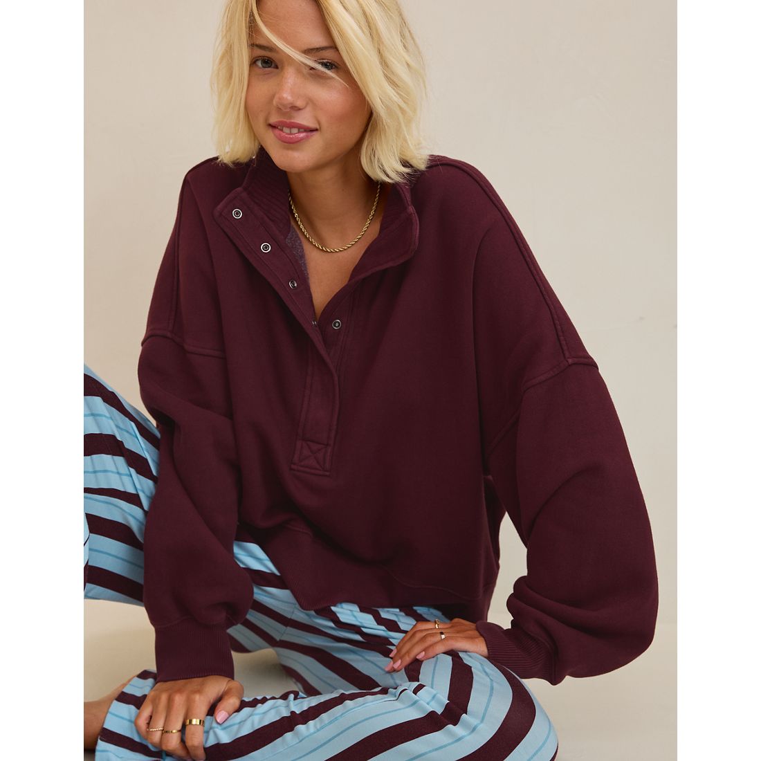 Aerie Oh Snap! Classic Sweatshirt