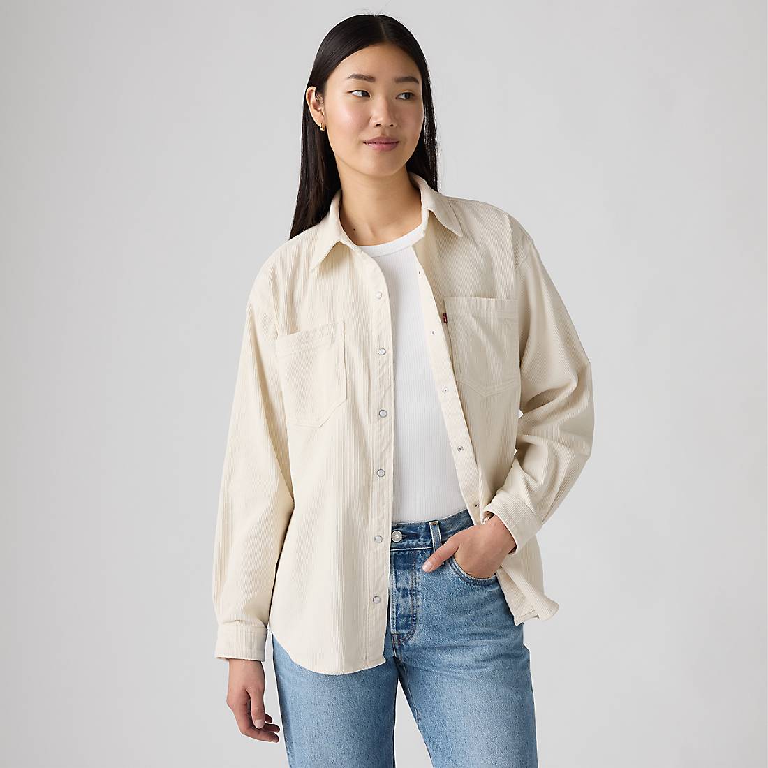 Levi s Iris Corduroy Overshirt