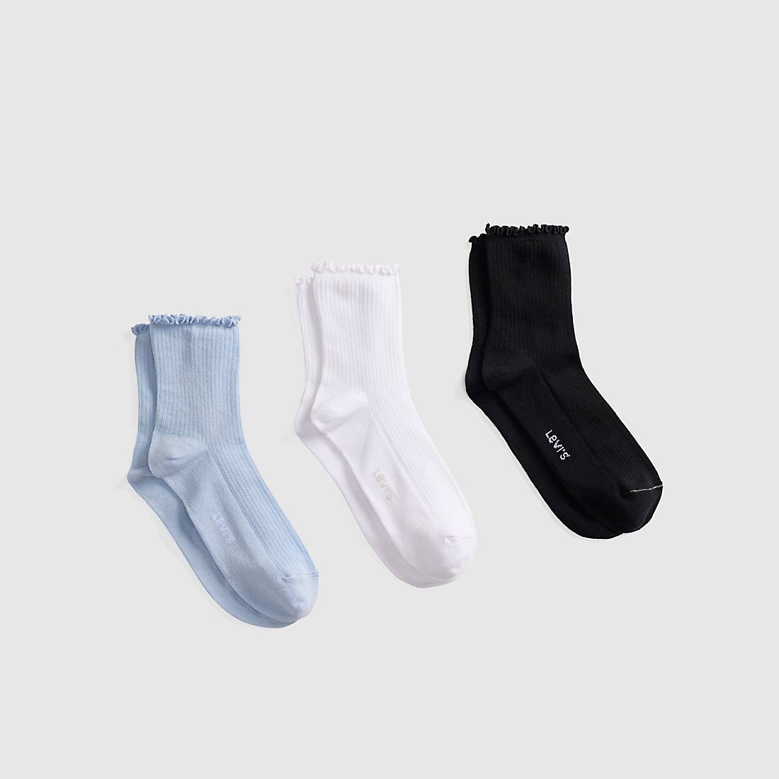 Levi s® Short Cut Lettuce Socks (3 Pack)