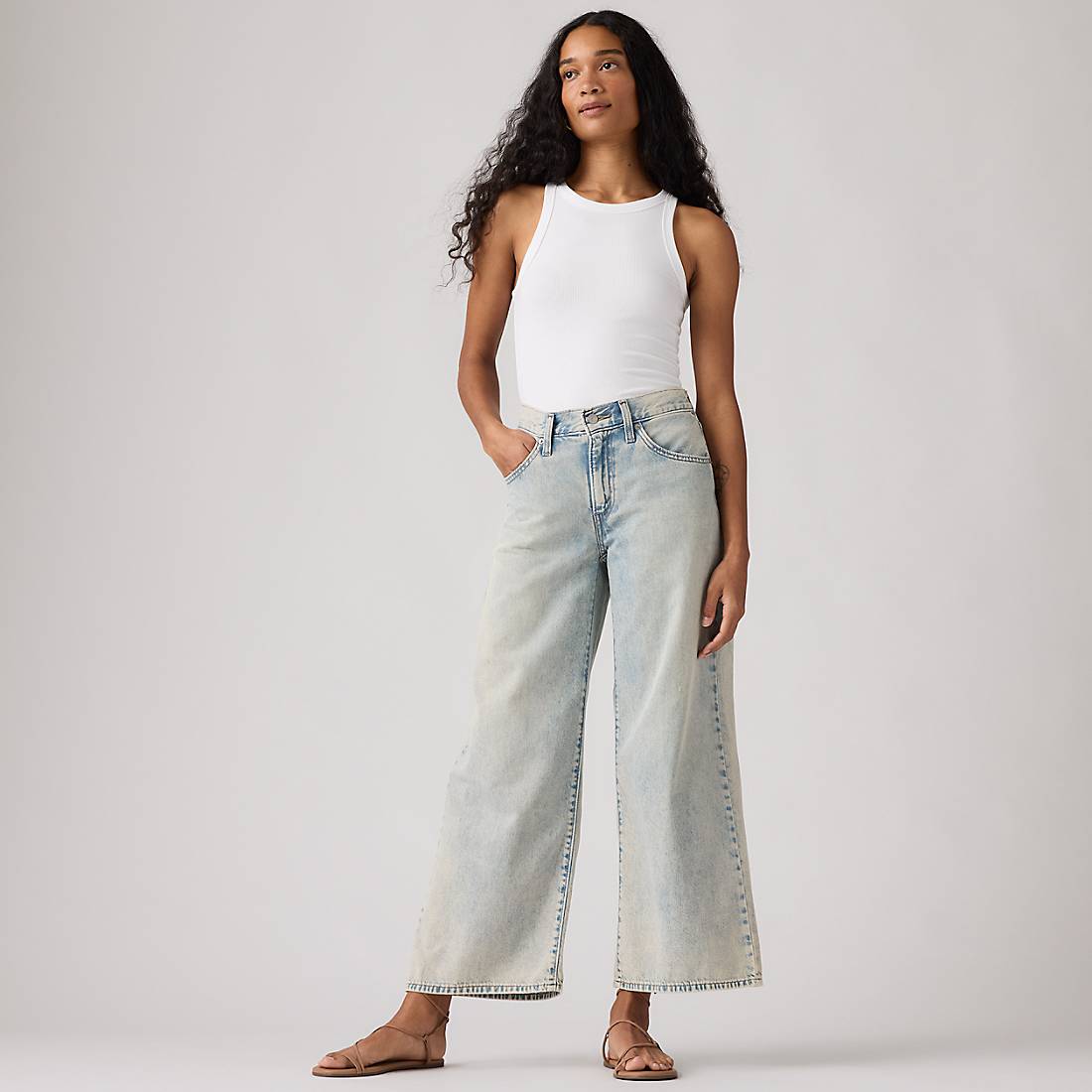 Levi s Middy Wide-Leg Ankle Women's Jeans