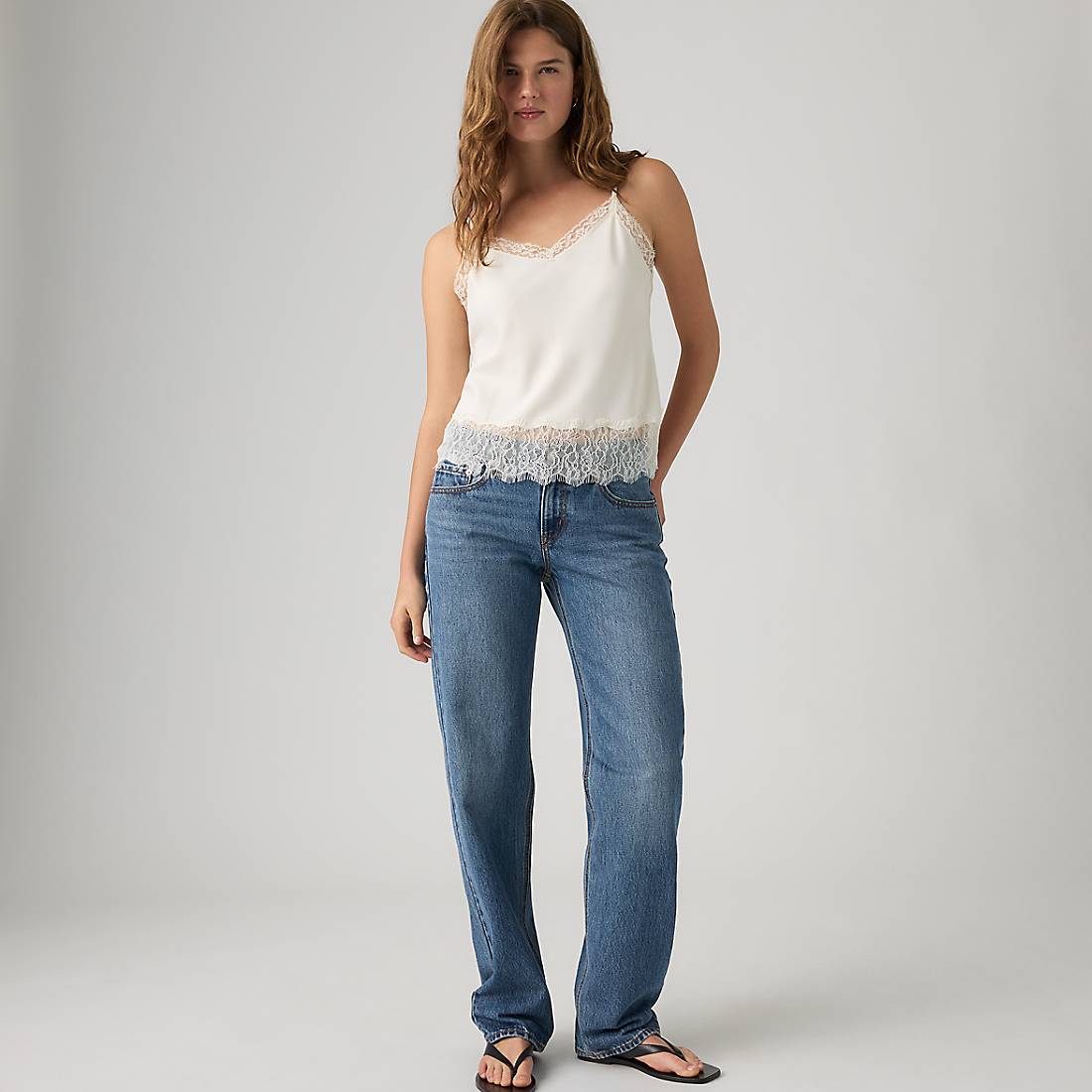 Levi s Women's Low Straight Jeans