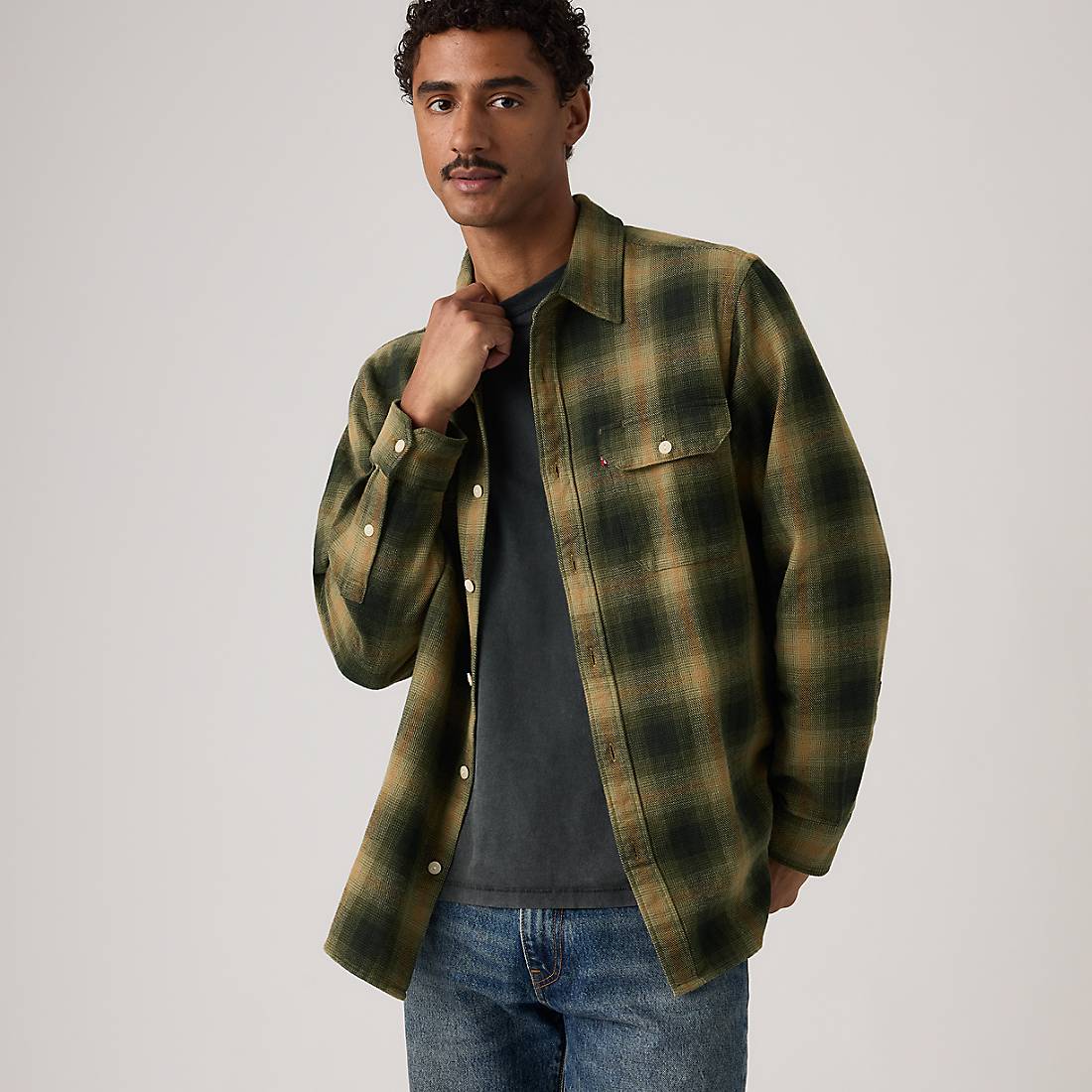 Levi s Jackson Relaxed Flannel Worker