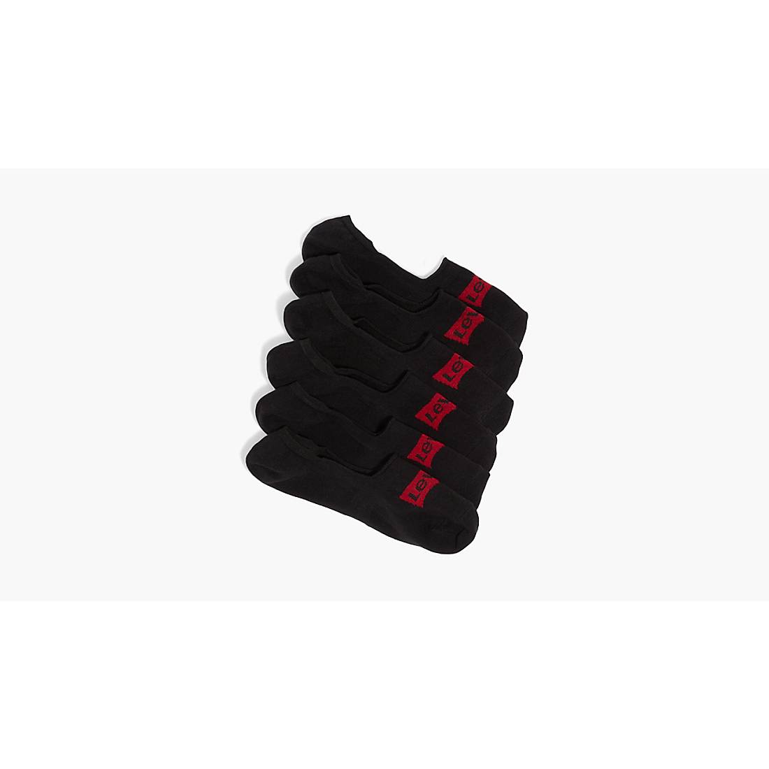 Levi's Logo No Show Socks (3 Pack)