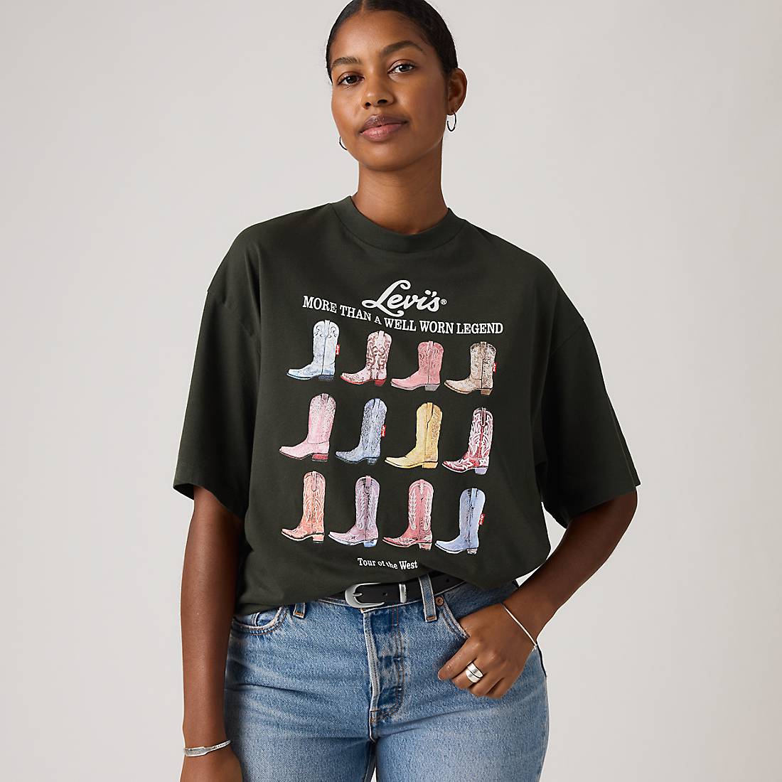 Levi's Graphic Logo Short Stack Tee T-Shirt