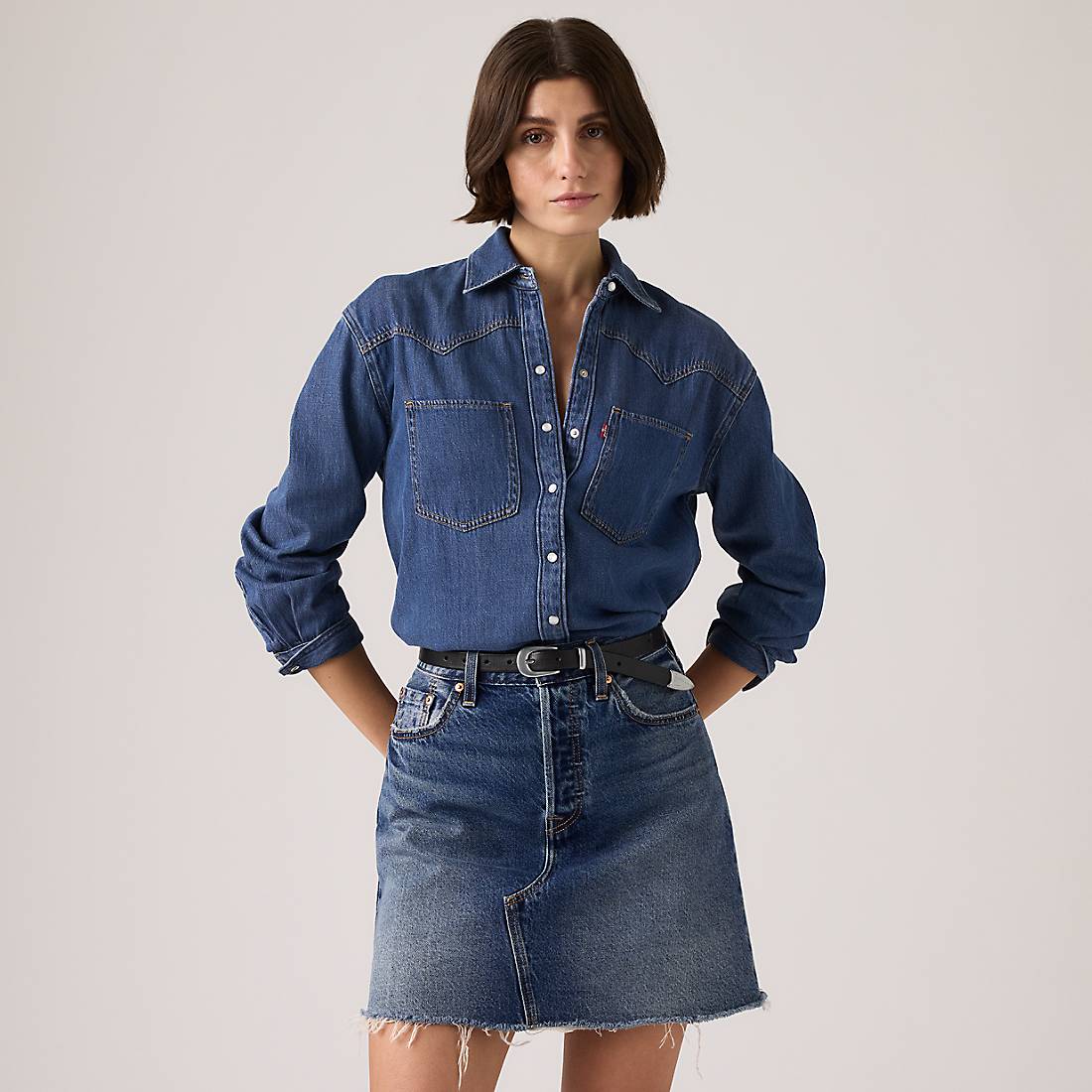 Levi's Teodora Western Shirt Chambray