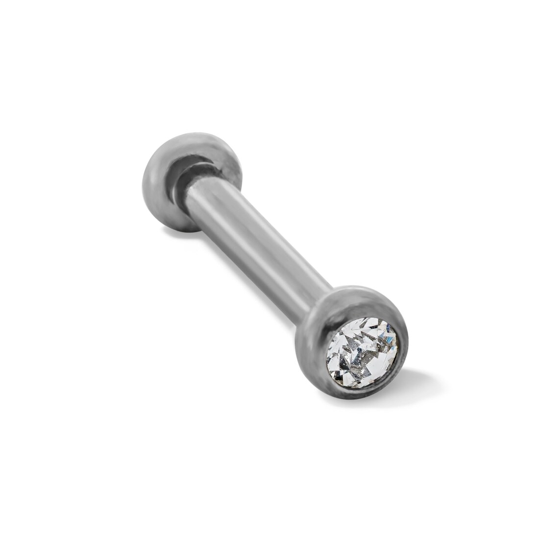 Banter Solid Titanium Crystal Stud - 16G 5/16"