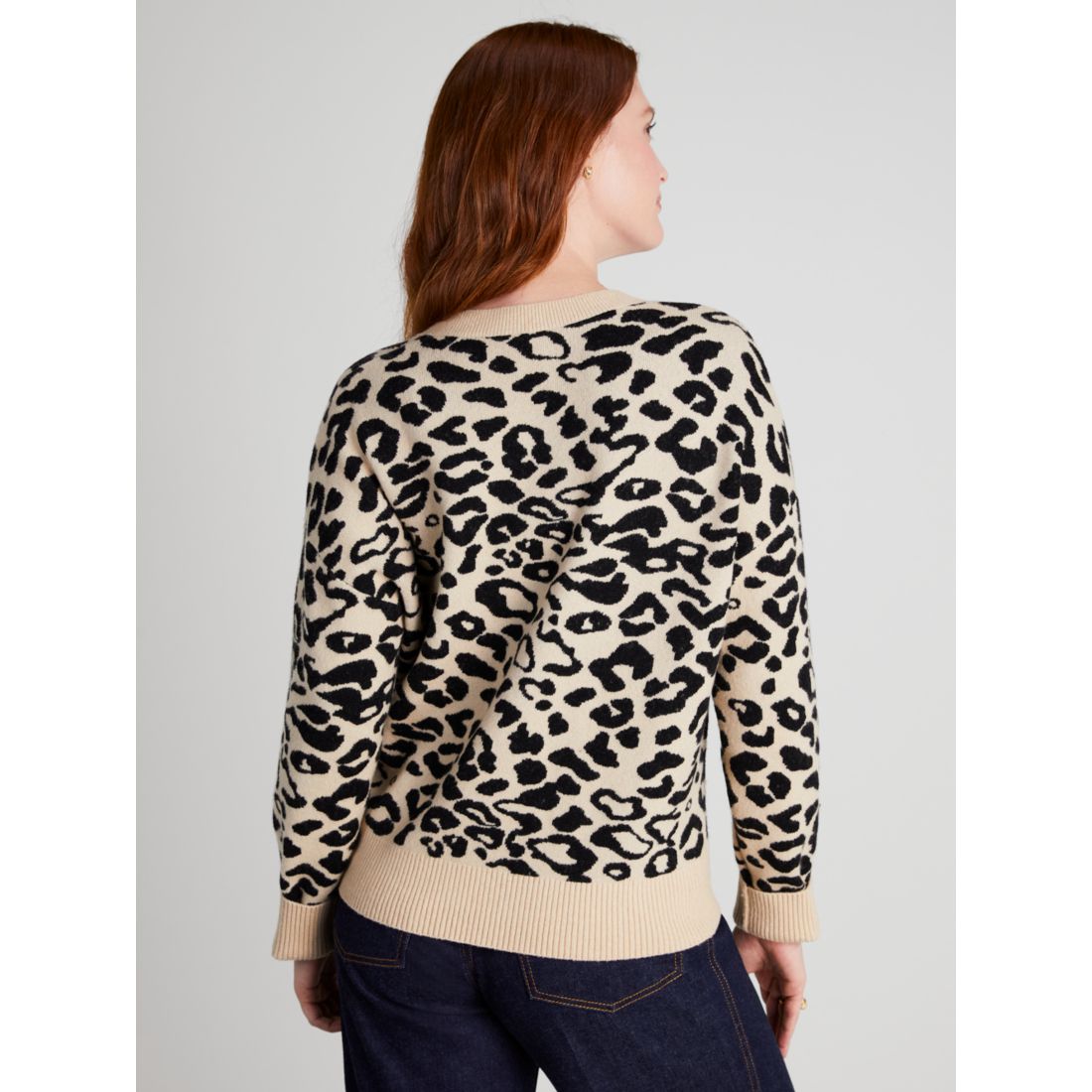 Kate Spade New York Outlet Leopard Bow Sweater available now at Pleasant Prairie Premium Outlets