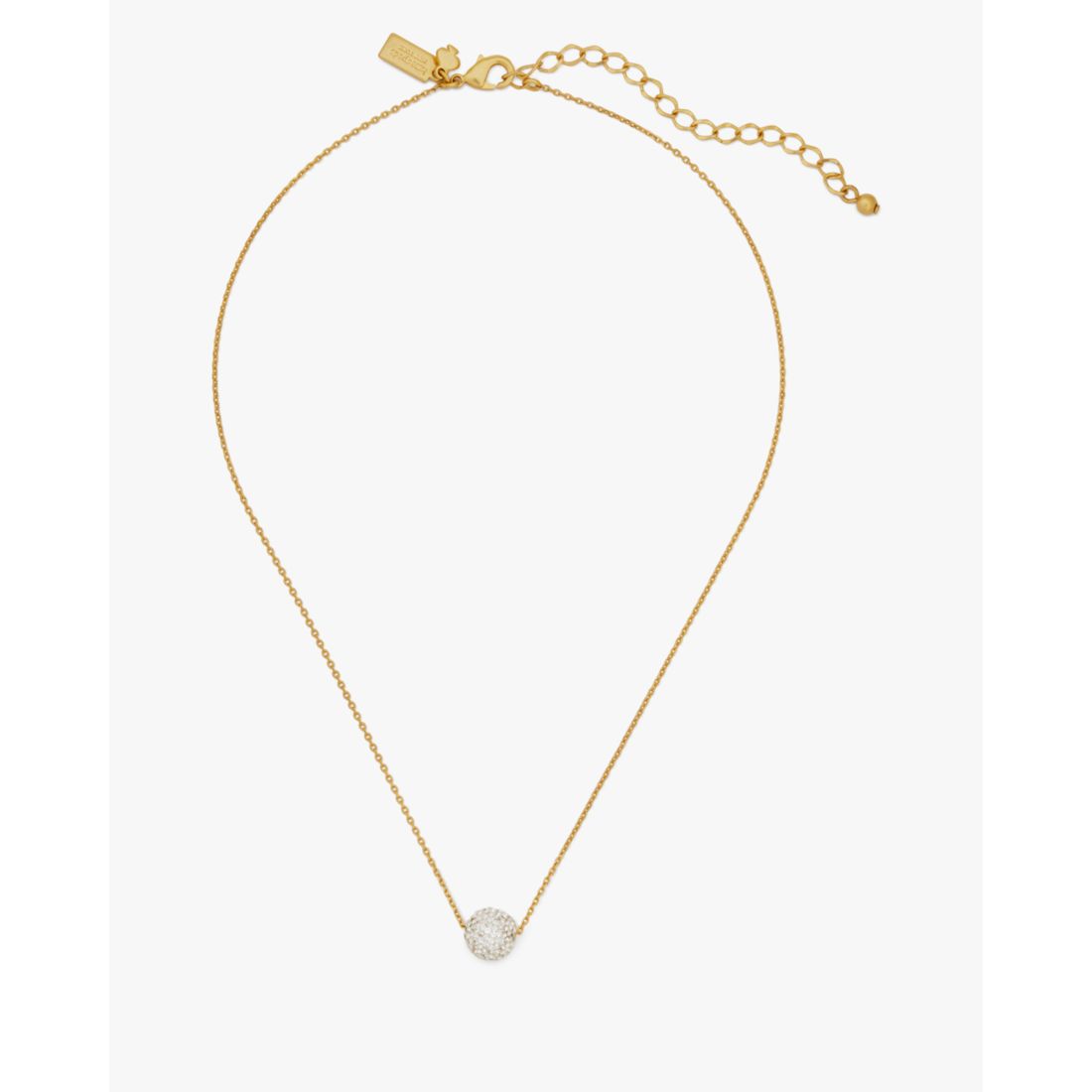 Kate Spade New York Outlet Razzle Dazzle Mini Pendant Necklace