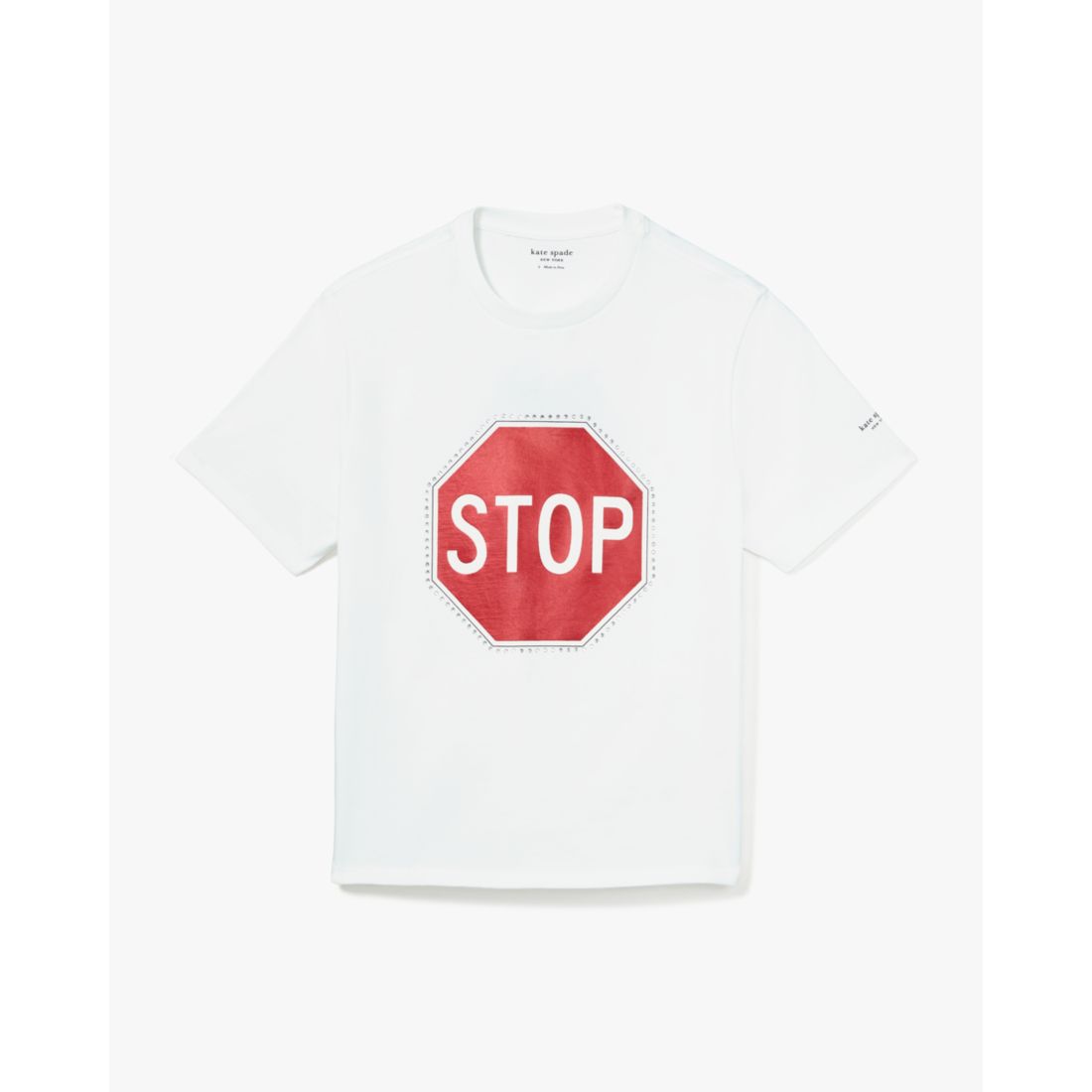 Stop Go Embellished Tee available now at St. Louis Premium Outlets®