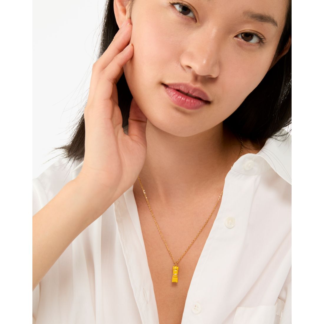 ネックレス・ペンダント kate spade new york Hit The City Taxi Pendant Necklace Kate Spade New York Outlet Hit The City Taxi Pendant