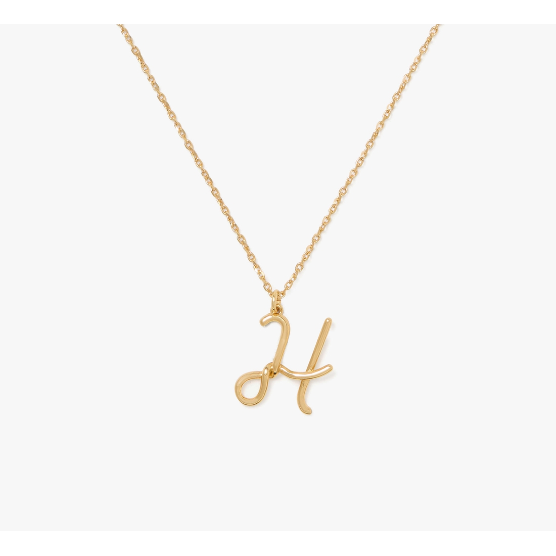 Kate Spade Initial Script H Pendant