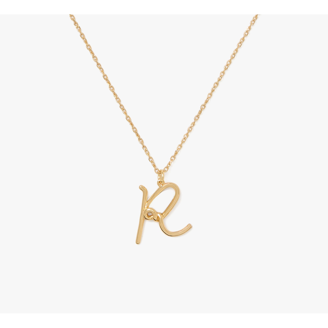 Kate Spade Initial Script R Pendant