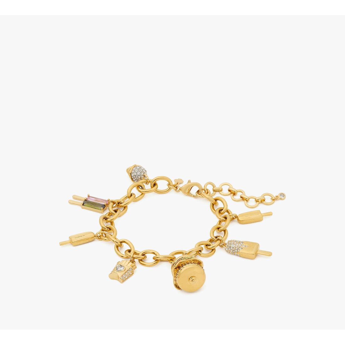 Kate Spade New York Outlet Fast Food Charm Bracelet available now