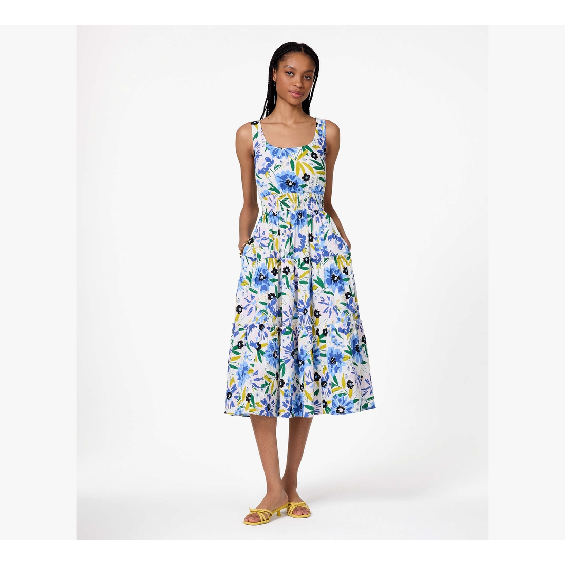 Kate Spade New York Outlet Festive Floral Tiered Dress available now at  Opry Mills