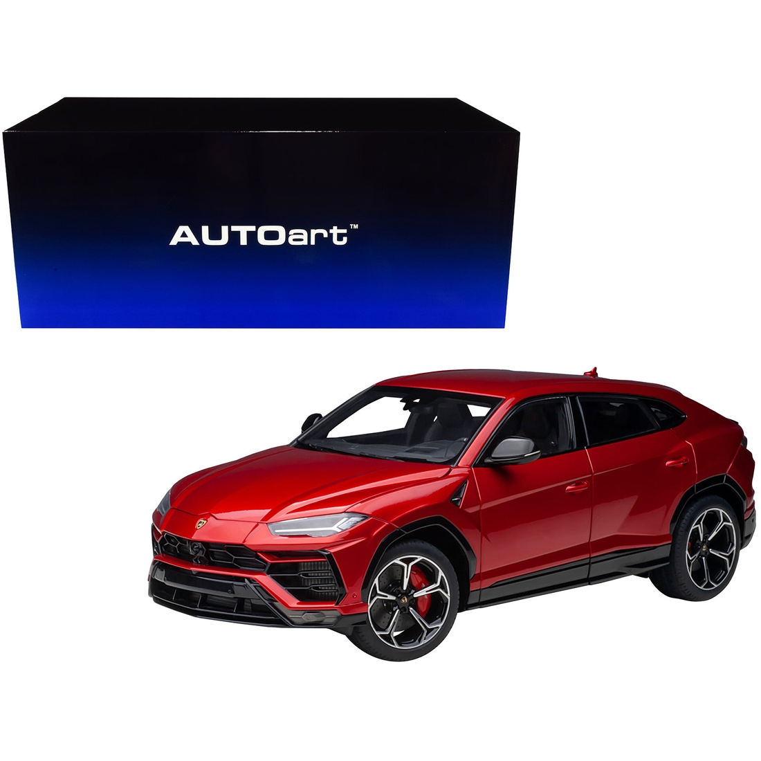 Lamborghini Urus Rosso Efesto Pearl Red 1/18 Model Car by