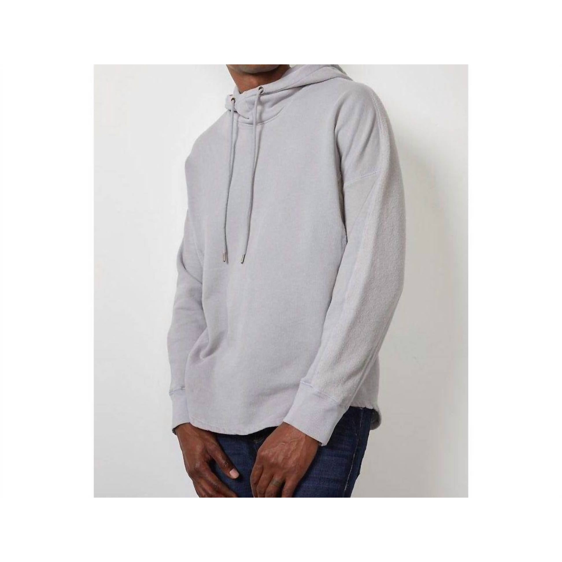 Lukas Organic Fleece Hoodie In Algae available now from