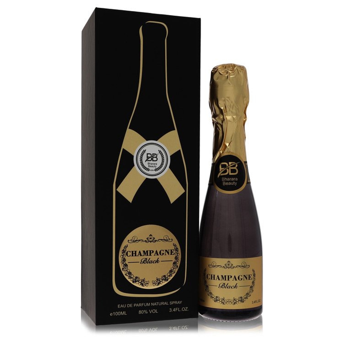Bharara Champagne Black Eau De Parfum Spray (Unisex) By Bharara Beauty - 3.4 oz Bharara Champagne Black Eau De Parfum Spray (Unisex) By Bharara Beauty - 3.4 oz