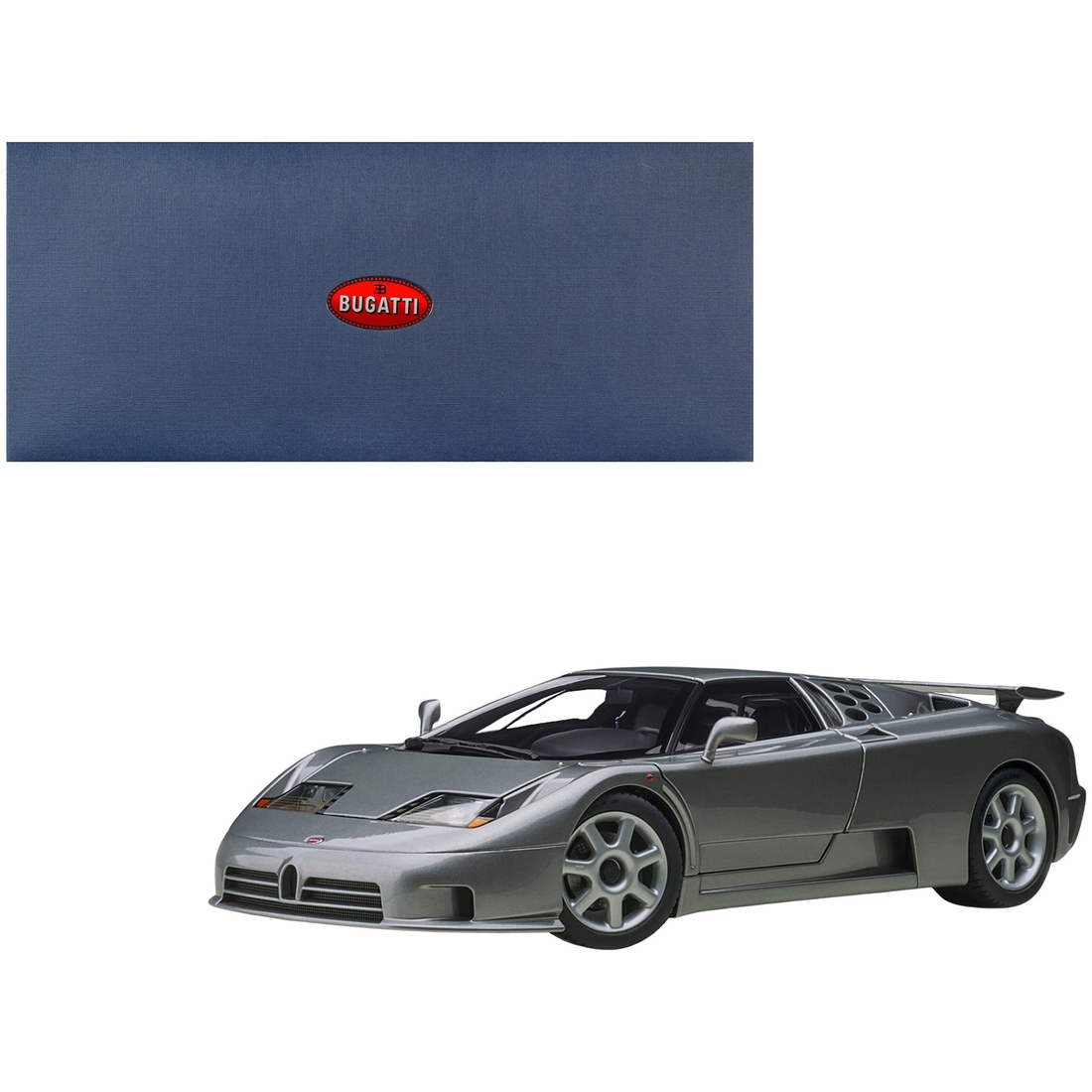 MINICHAMPS Bugatti EB110 SS Silver 他合計3台 BUGATTI EB110 SS SUPER SPORT GRIGIO METALIZZATTO SILVER 1/18