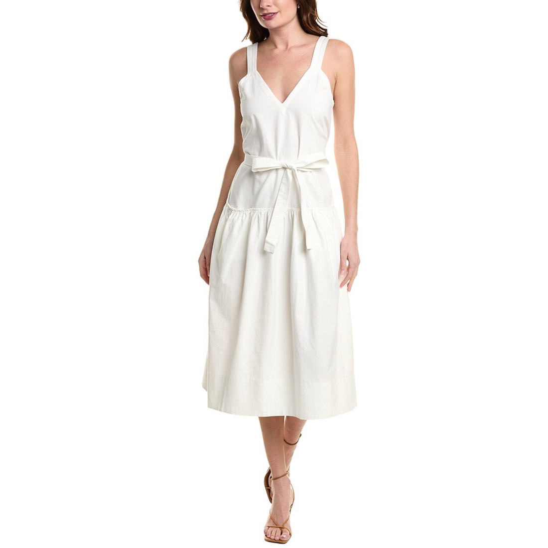 Sasha Satin Tie Front Midi Dress Sasha Satin Tie Front Midi Dress