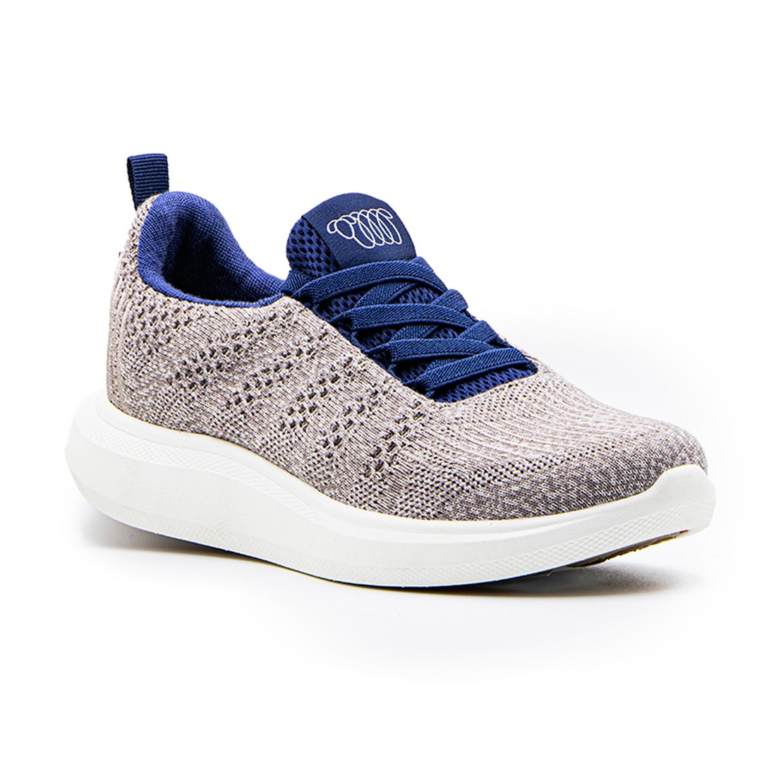 Women's Eden Sneaker In Natural Denim Merino Wool available