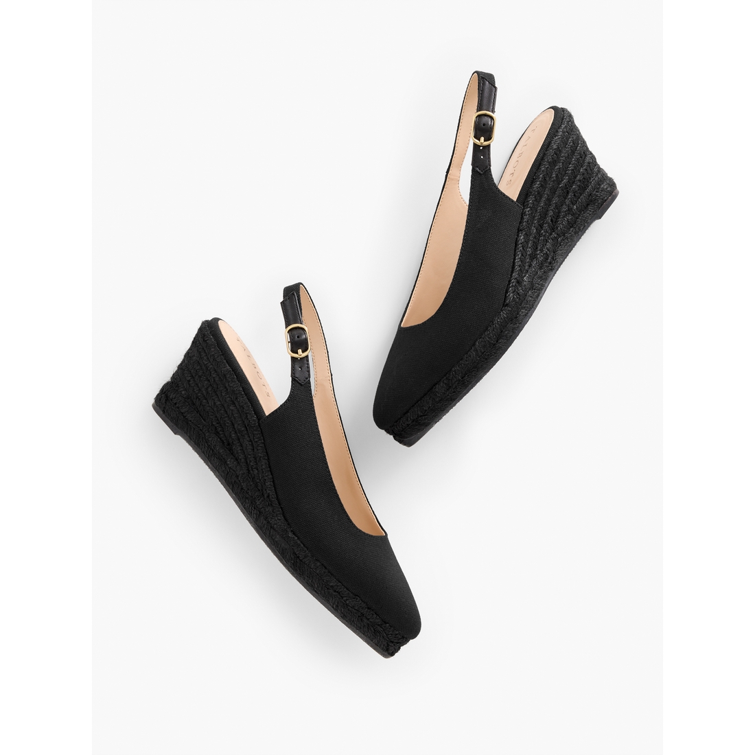 Vivi Canvas Slingback Espadrille Wedges available now at St Vivi Canvas Slingback Espadrille Wedges available now at St