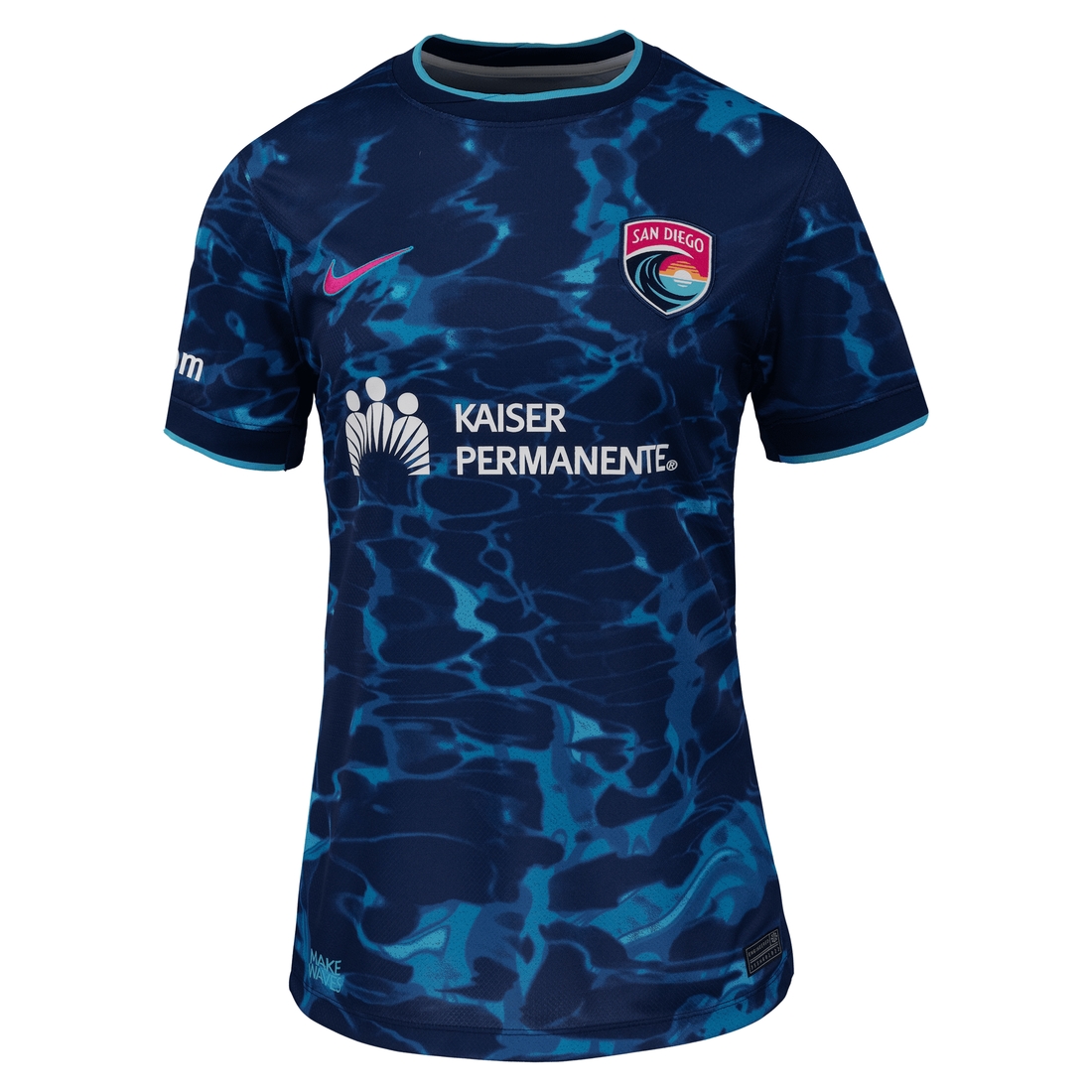 デッドストック NIKE NWSL SKY BLUE FC Jersey XL San Diego Wave FC 2025 Stadium Away Nike Women's Dri-FIT