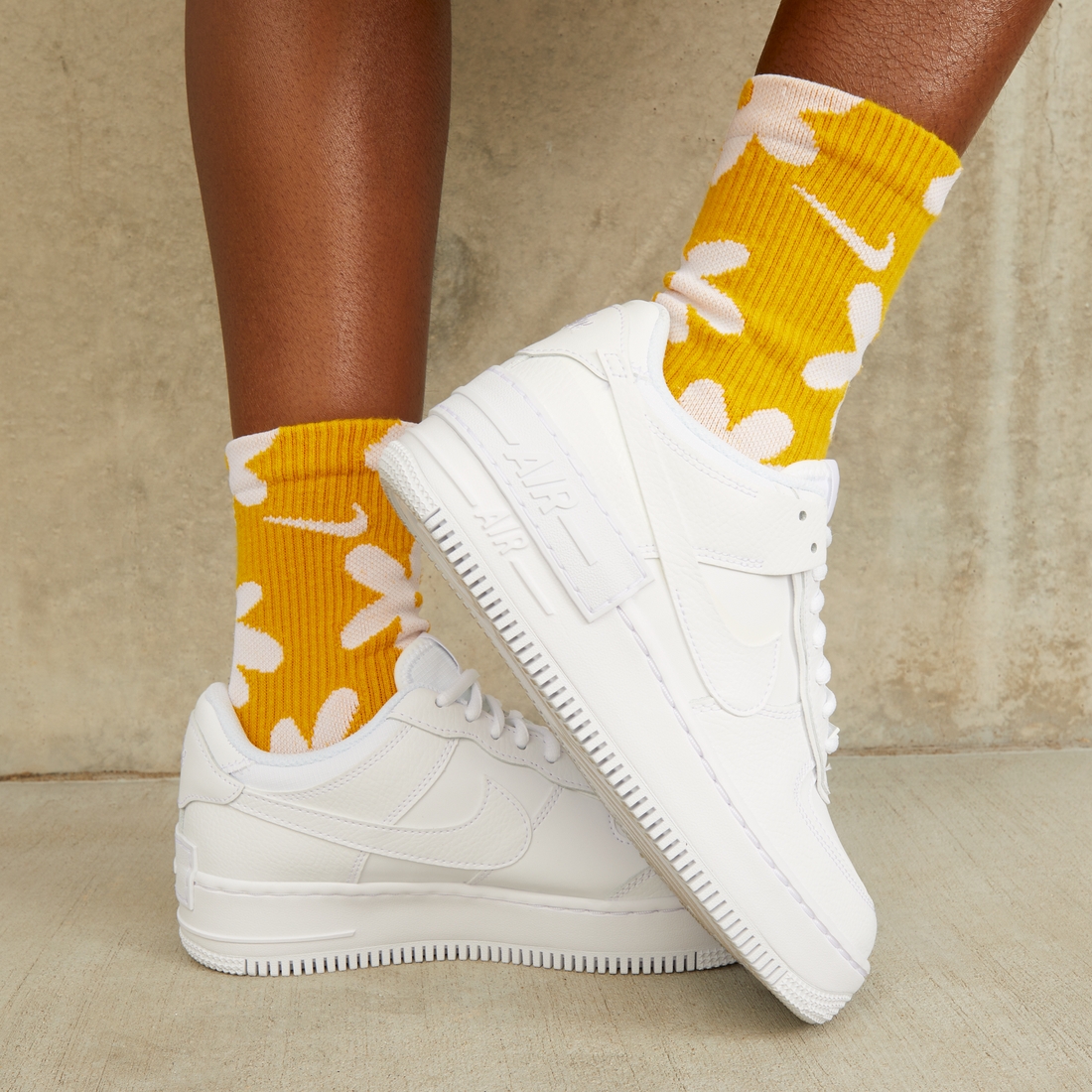 womens yellow air force 1