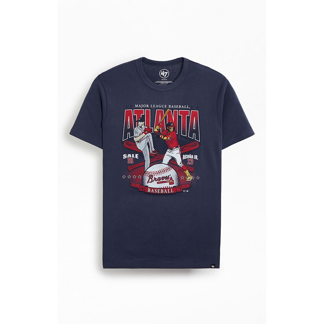 47 Brand Men s Atlanta Braves Team Players T Shirt available now at The Outlets at Orange